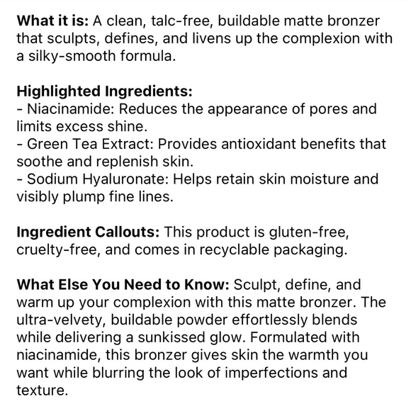 Lys beauty No Limits Matte bronzer - Picture 5 of 7